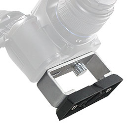 Medium-dovetail mounting block with camera mounting platform